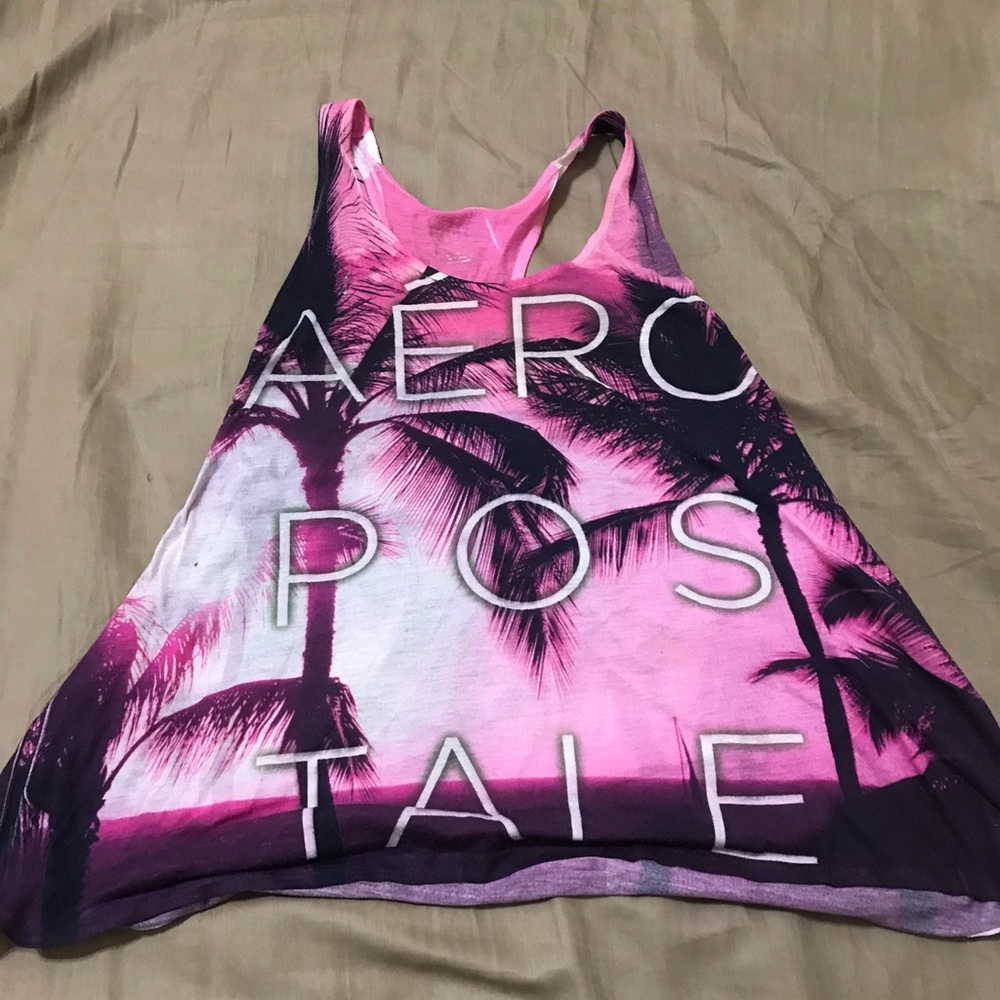 Pink aero tank